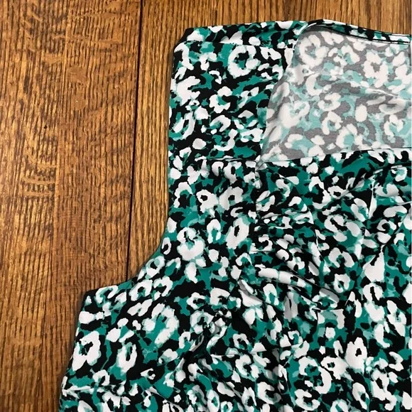 Kasper Ladies Green/White/black Tank, NWT Size 3X - Picture 4 of 10